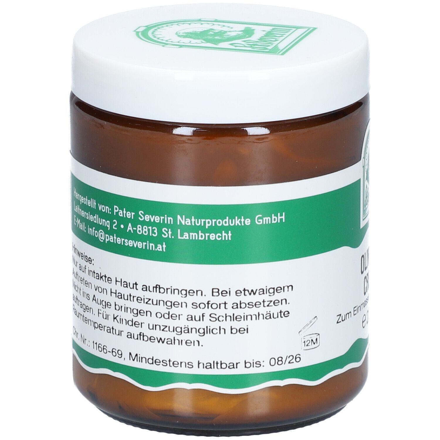 Pater Severin Olivenöl Creme