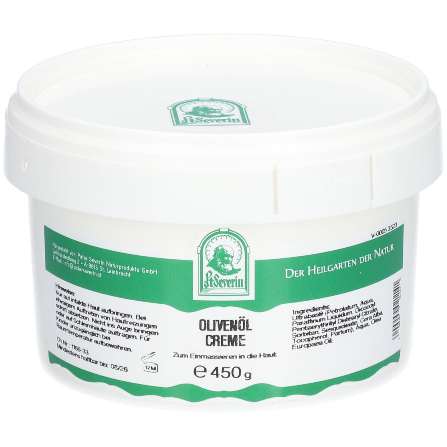 Pater Severin Olivenöl Creme