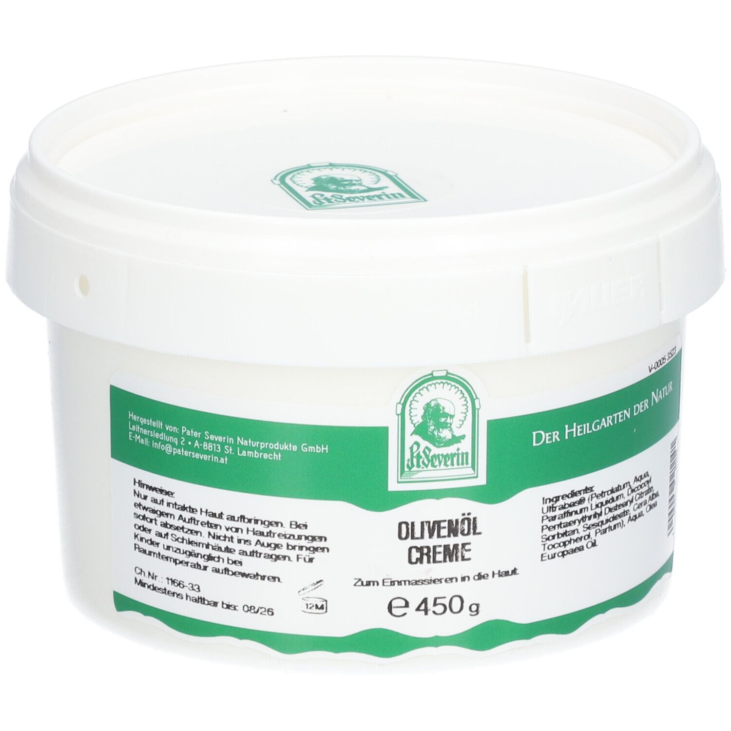 Pater Severin Olivenöl Creme