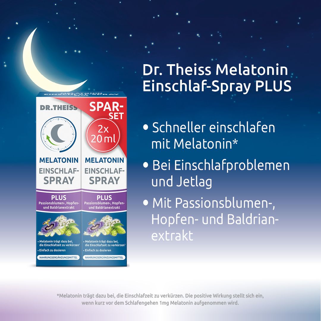DR. THEISS Melatonin Einschlaf-Spray Plus