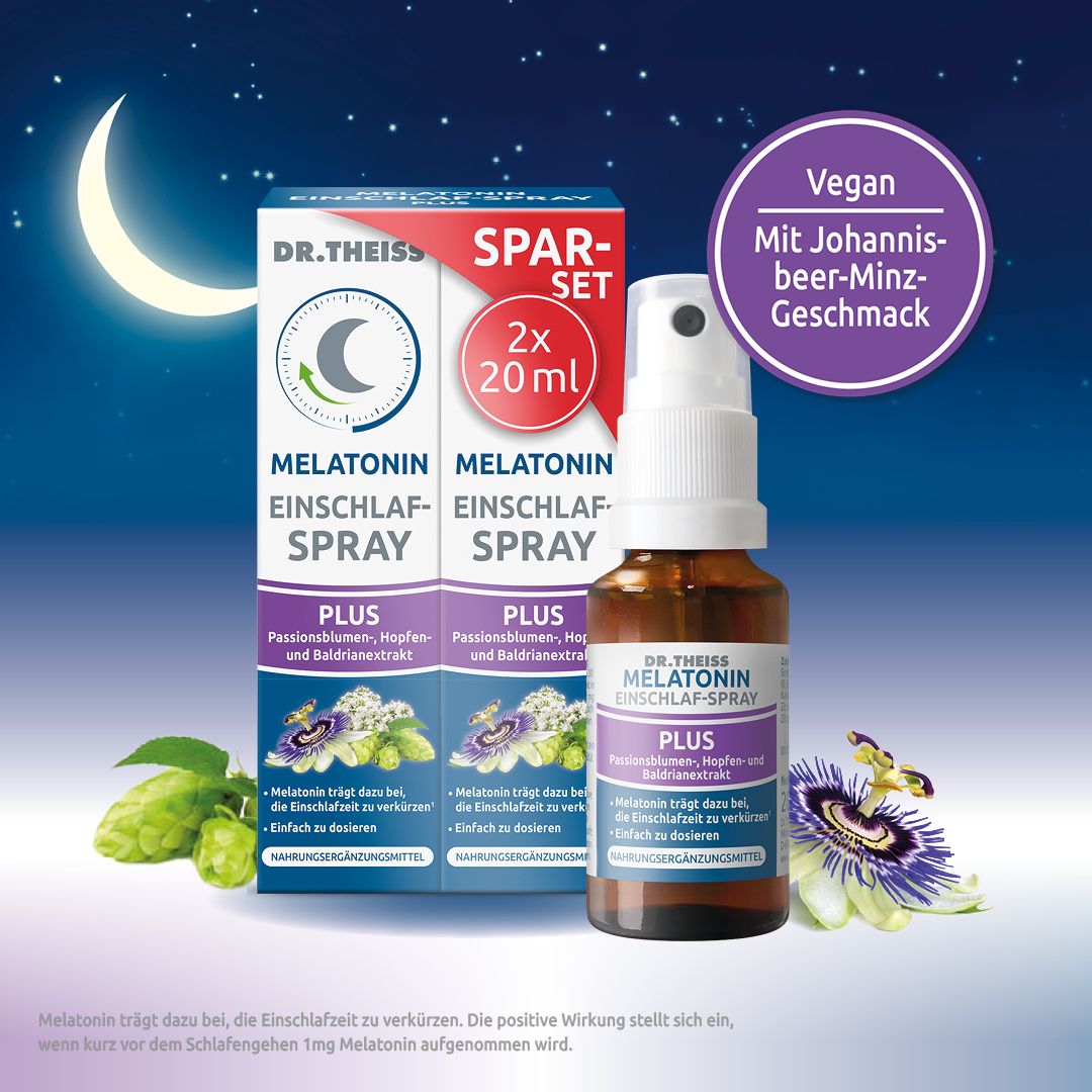 DR. THEISS Melatonin Einschlaf-Spray Plus