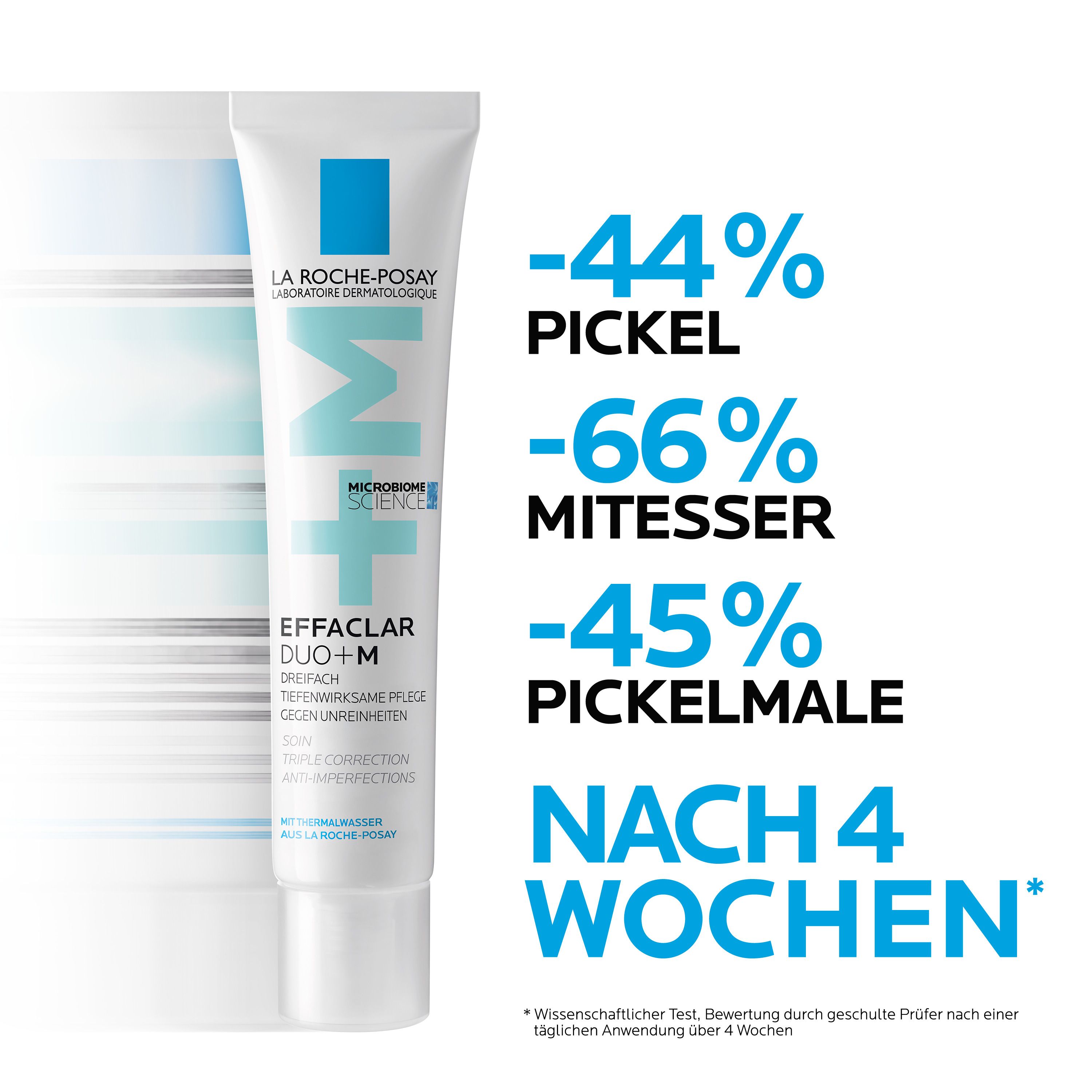 La Roche Posay Effaclar Duo+M: Dreifach tiefenwirksame Pflege gegen Pickel, Mitesser und Unreinheiten mit Anti-Rückfall-Effekt