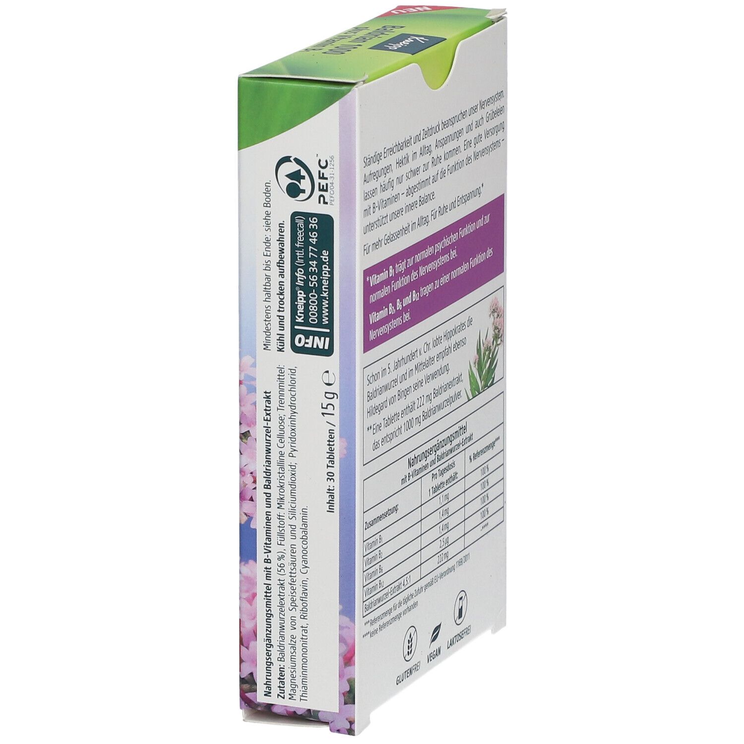 Kneipp Baldrian 1000 plus Vitamin B1