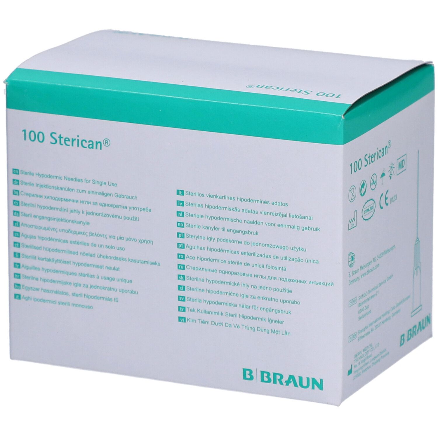 STERICAN Einmalkanüle 27 G 20 mm