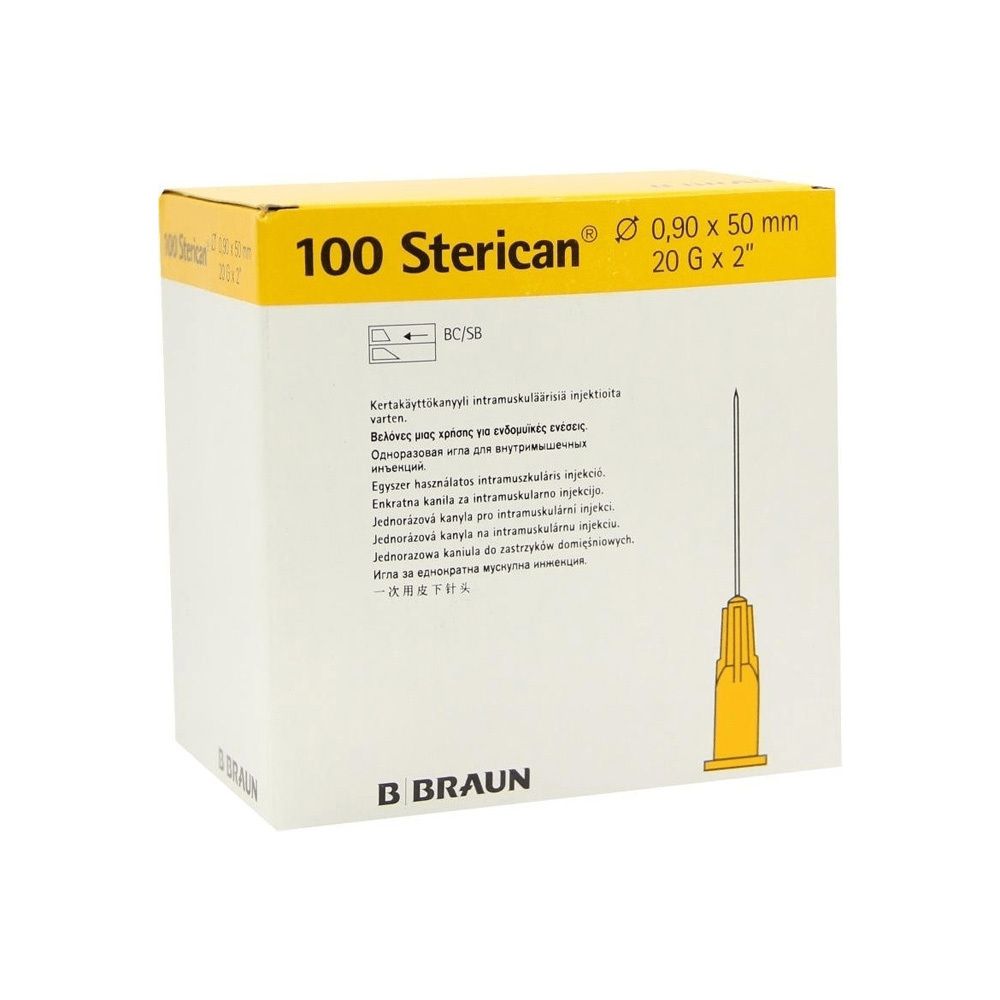 Sterican Kanuelen 20Gx2 0,9x50 mm