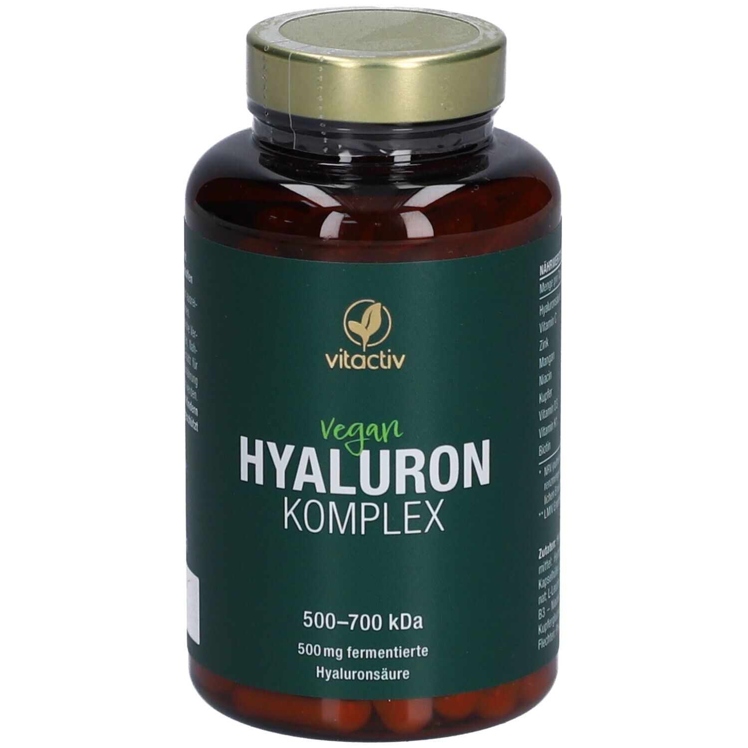 Vitactiv - HYALURON KOMPLEX - Plus Vitamine & Spurenelemente
