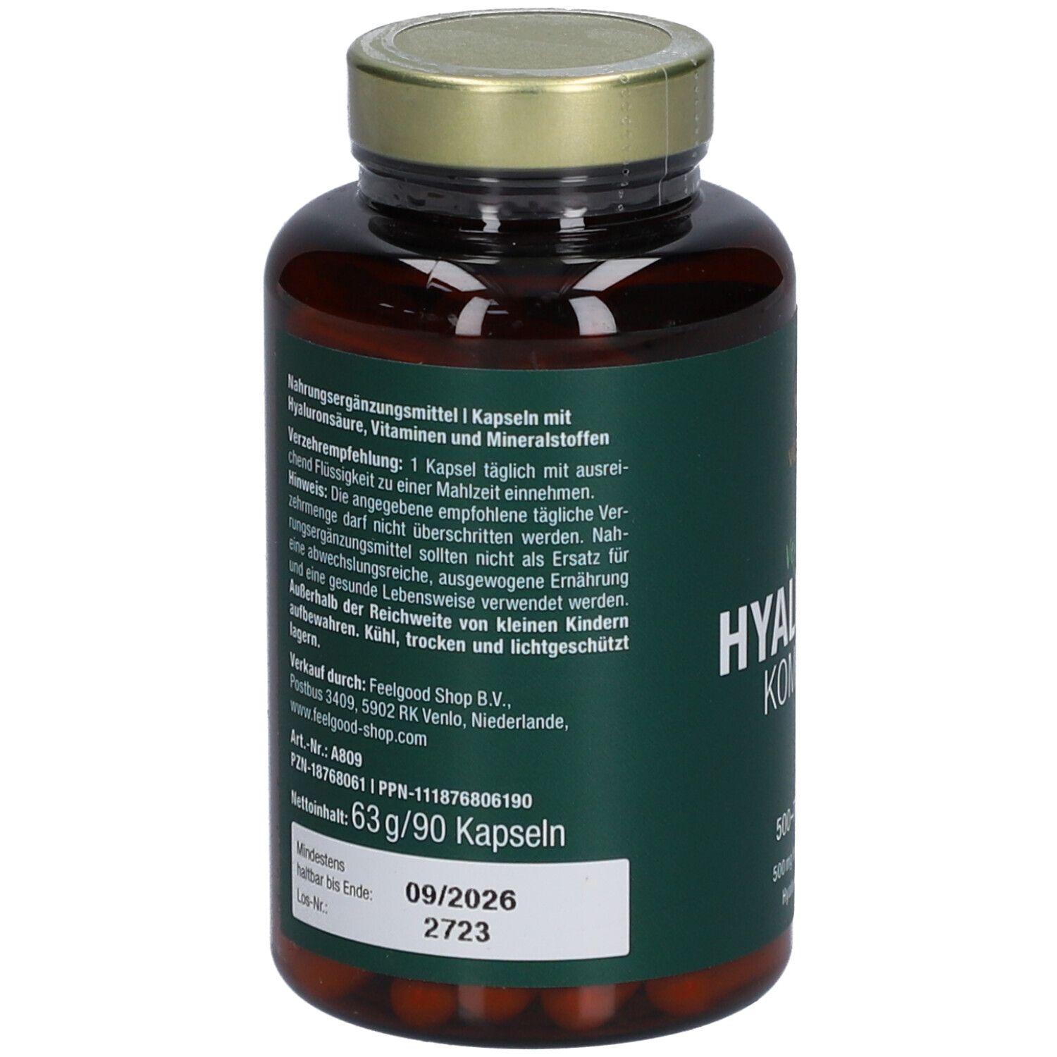Vitactiv - HYALURON KOMPLEX - Plus Vitamine & Spurenelemente