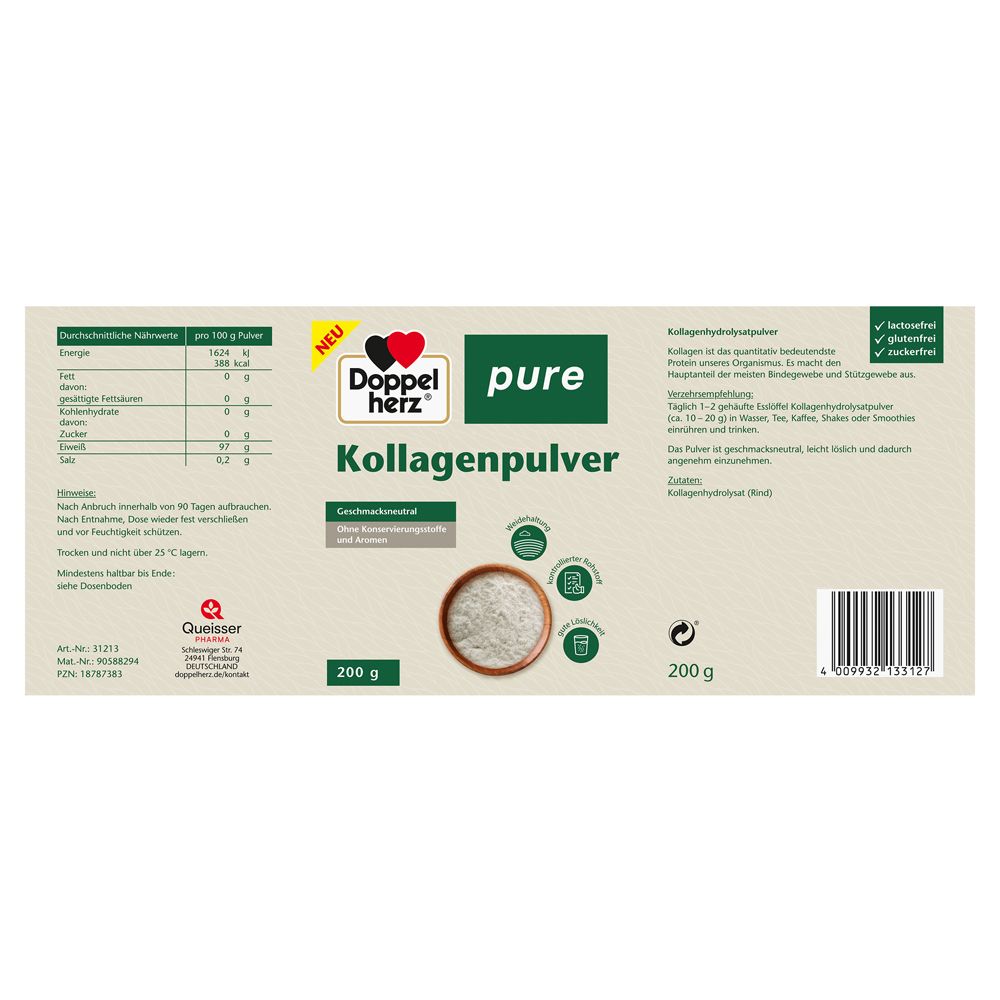 Doppelherz pure Kollagenpulver