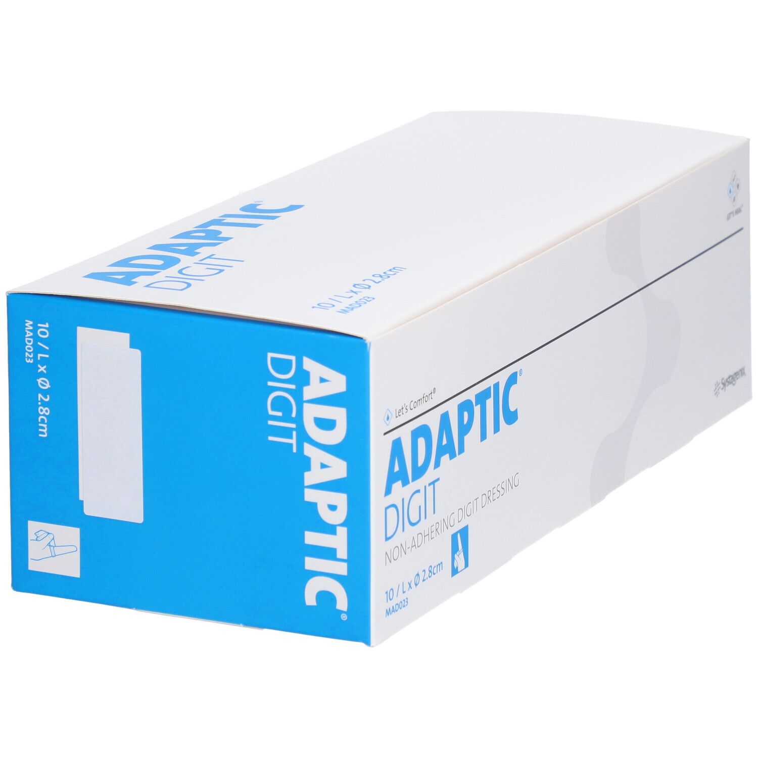 3M™ Adaptic™ Digit Nicht haftender Silikon-Wundverband, MAD023, 2,8 cm Diameter, Large