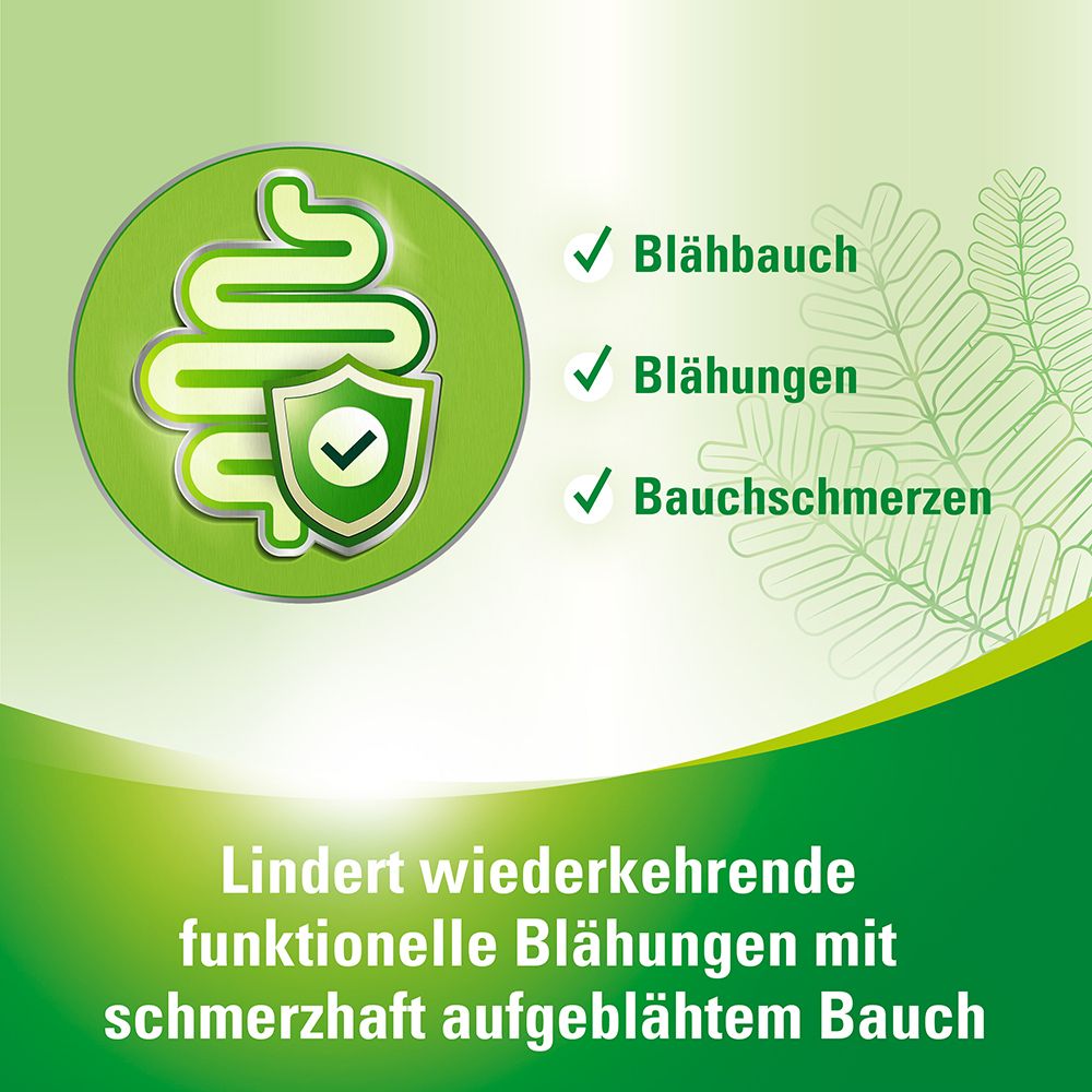 Lefaxan® protect bei wiederkehrenden, funktionellen Blähungen und Blähbauch