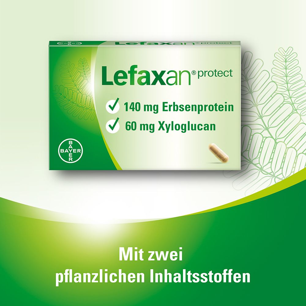 Lefaxan® protect bei wiederkehrenden, funktionellen Blähungen und Blähbauch