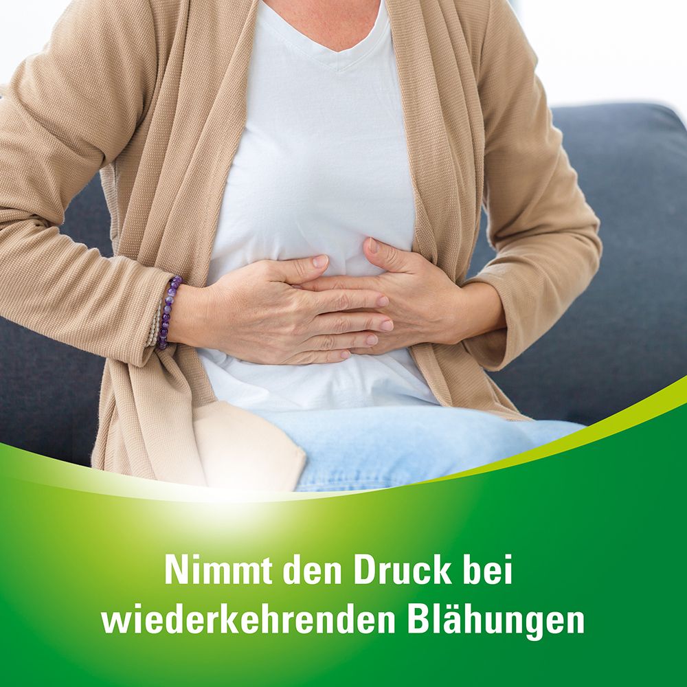 Lefaxan® protect bei wiederkehrenden, funktionellen Blähungen und Blähbauch