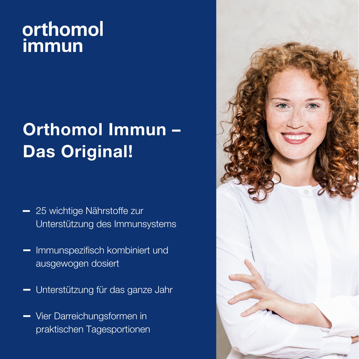 Orthomol Immun - Mikronährstoffe zur Unterstützung des Immunsystems - mit Vitamin C, Vitamin D und Zink - Granulat