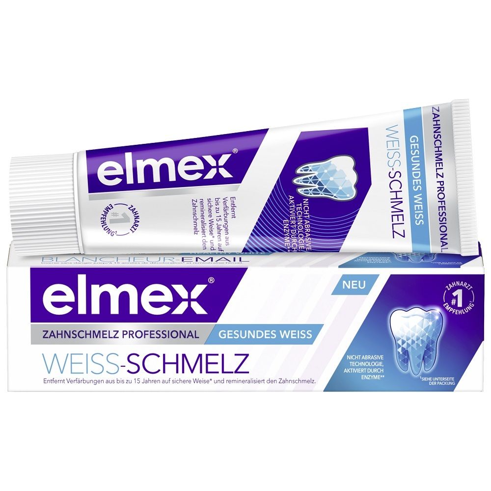 elmex Zahnschmelz Professional Weiss-Schmelz Zahnpasta