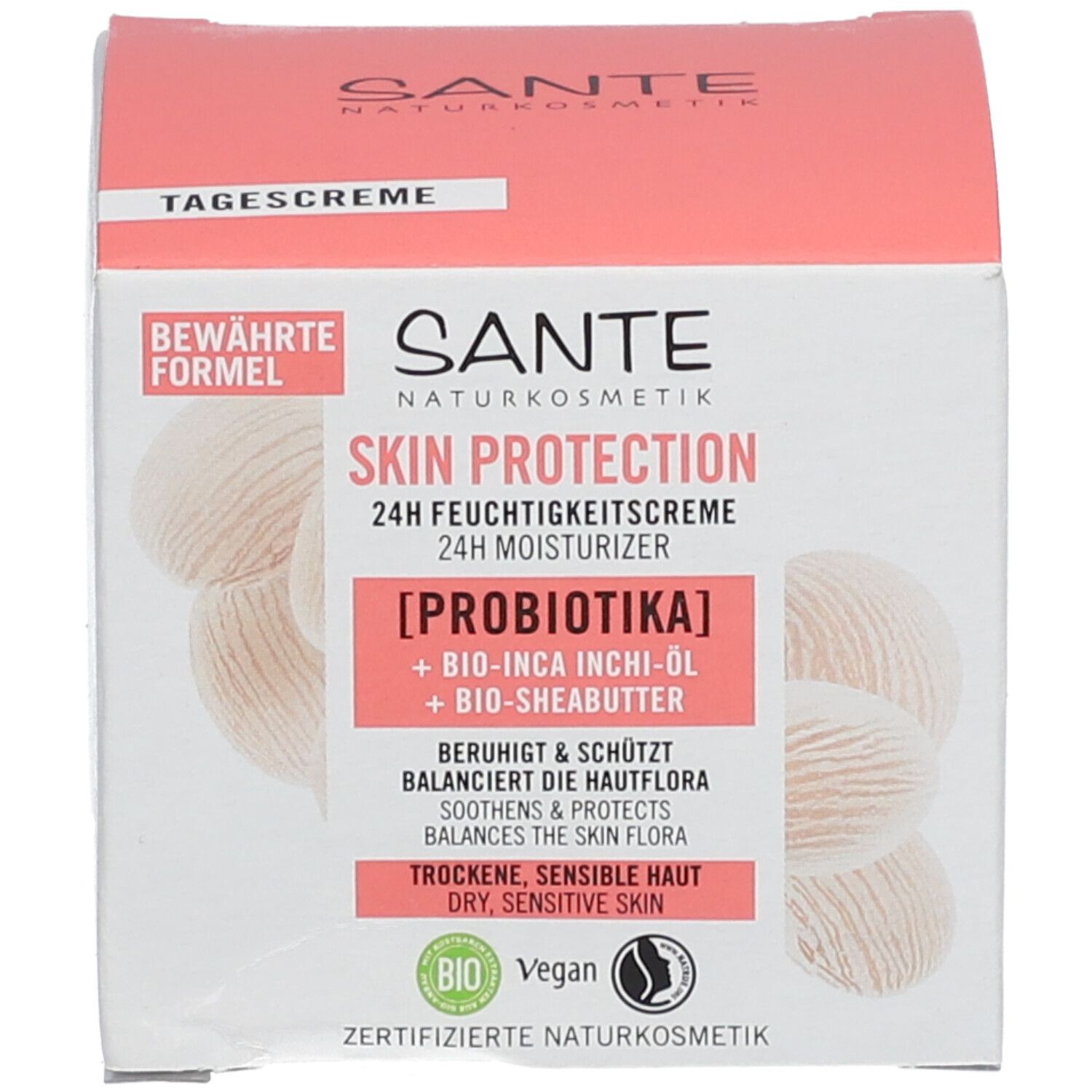 SANTE Naturkosmetik Skin Protection 24h Feuchtigkeitscreme