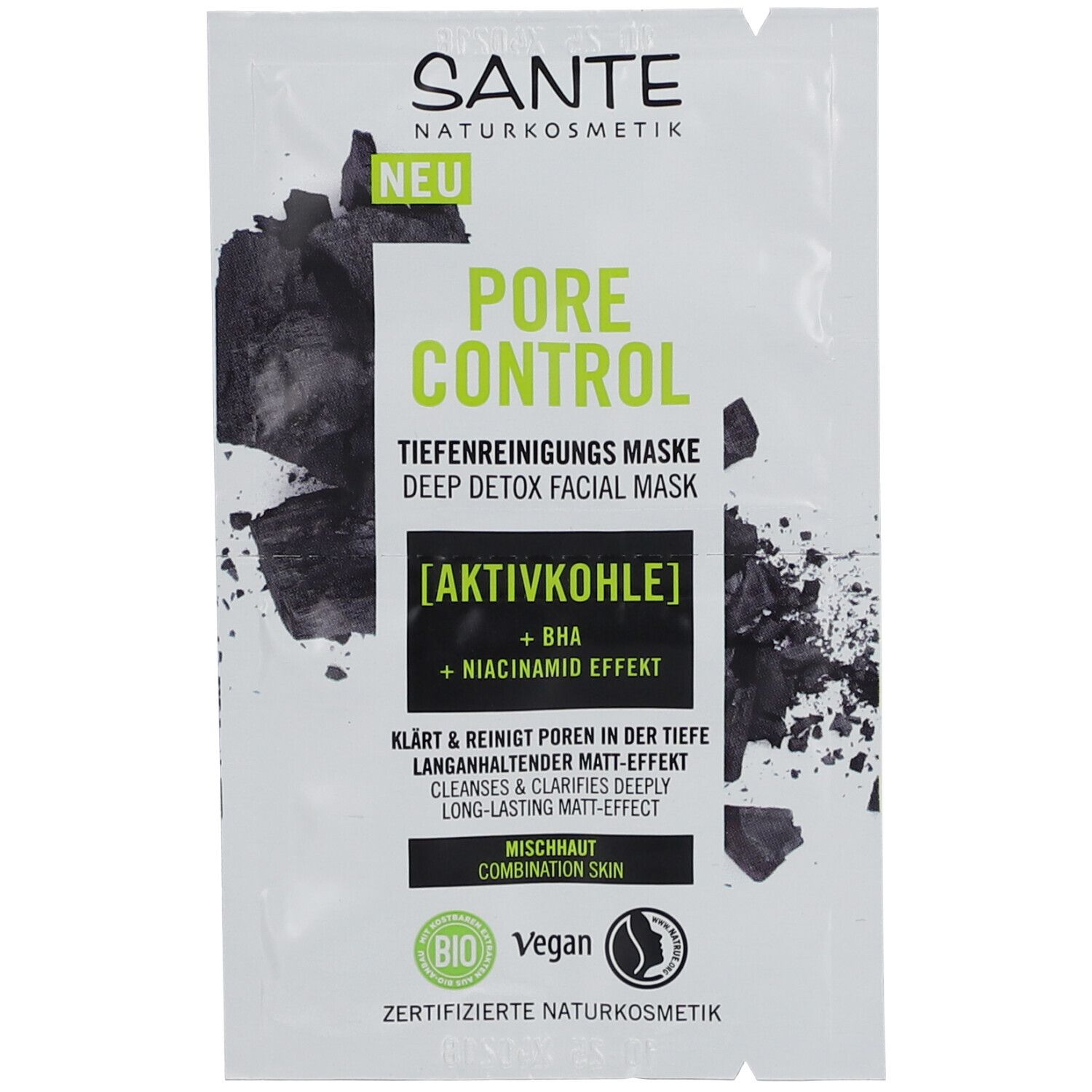 SANTE PORE CONTROL AKTIVKOHLE