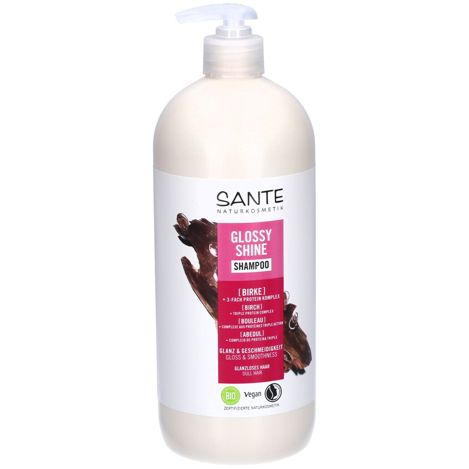 SANTE Naturkosmetik Bio-Birkenlatt & Pflanzliches Protein