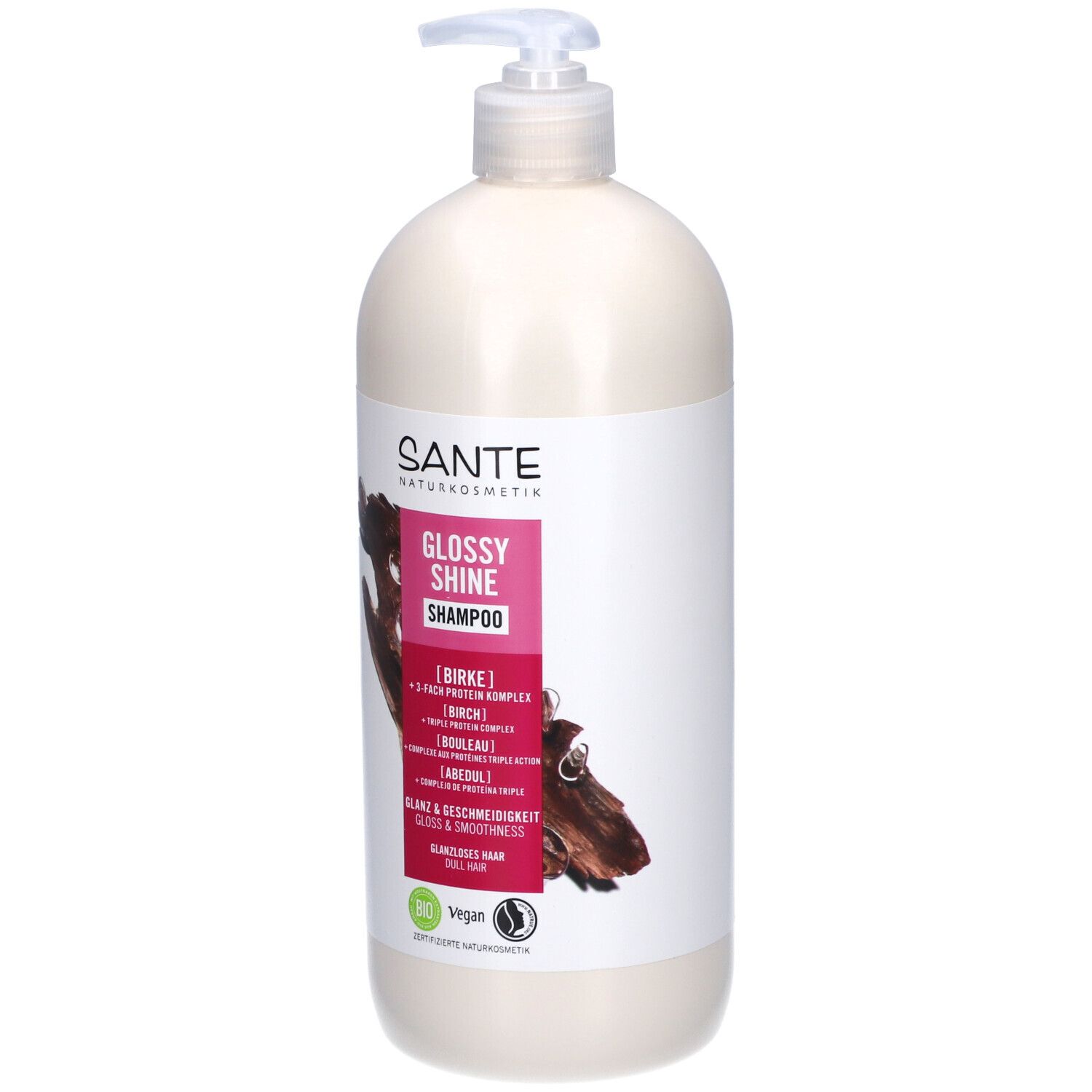 SANTE Naturkosmetik Bio-Birkenlatt & Pflanzliches Protein