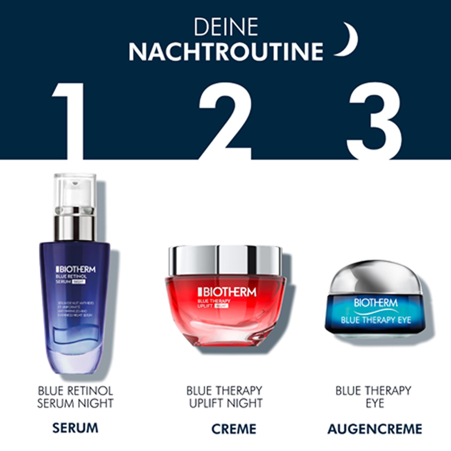 BIOTHERM Uplift Night Anti-Aging Nachtpflege