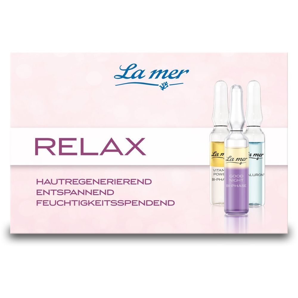 La mer Ampullenset Relax
