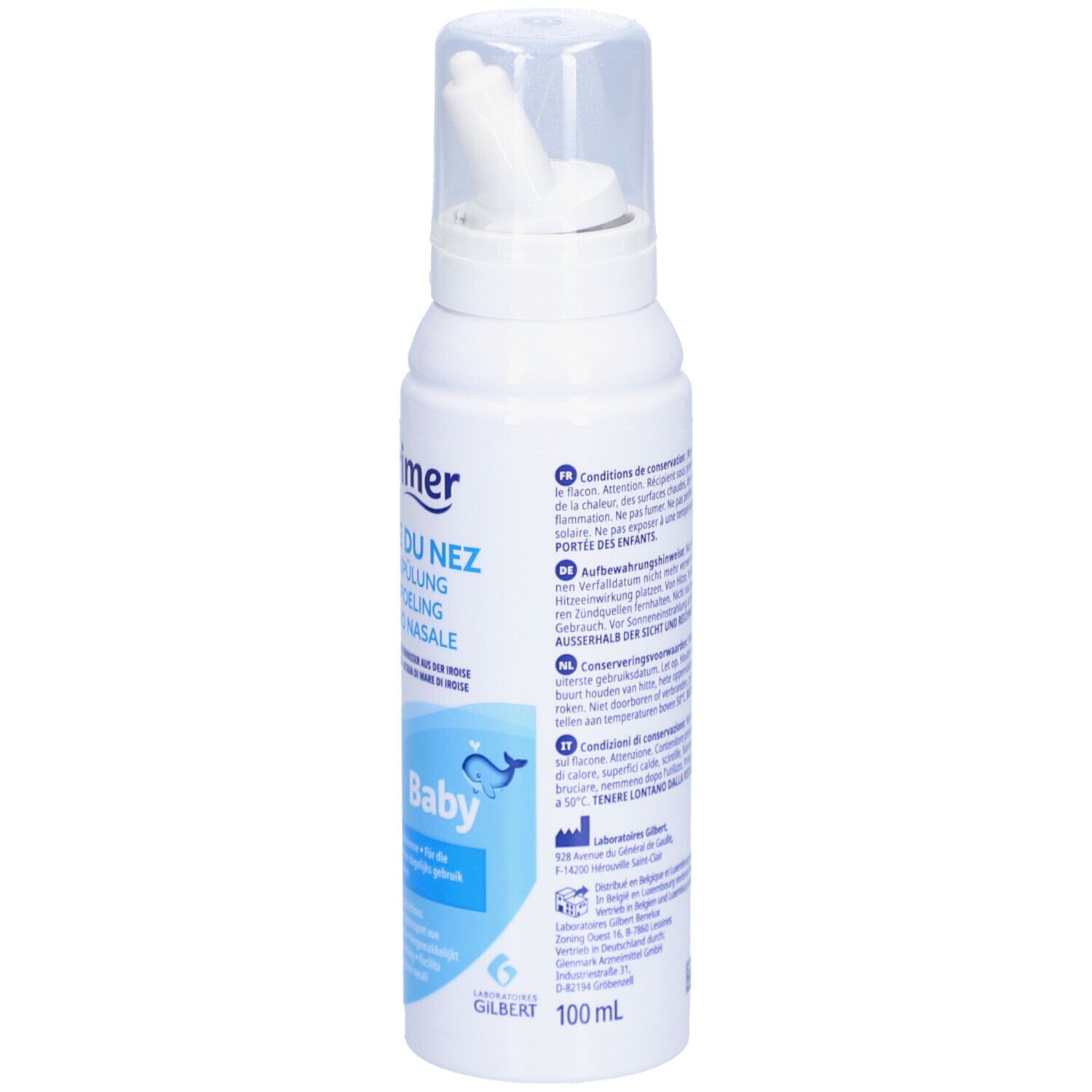Laboratoires Gilbert & Marmier Baby Meerwasser Nasenspray isotonisch