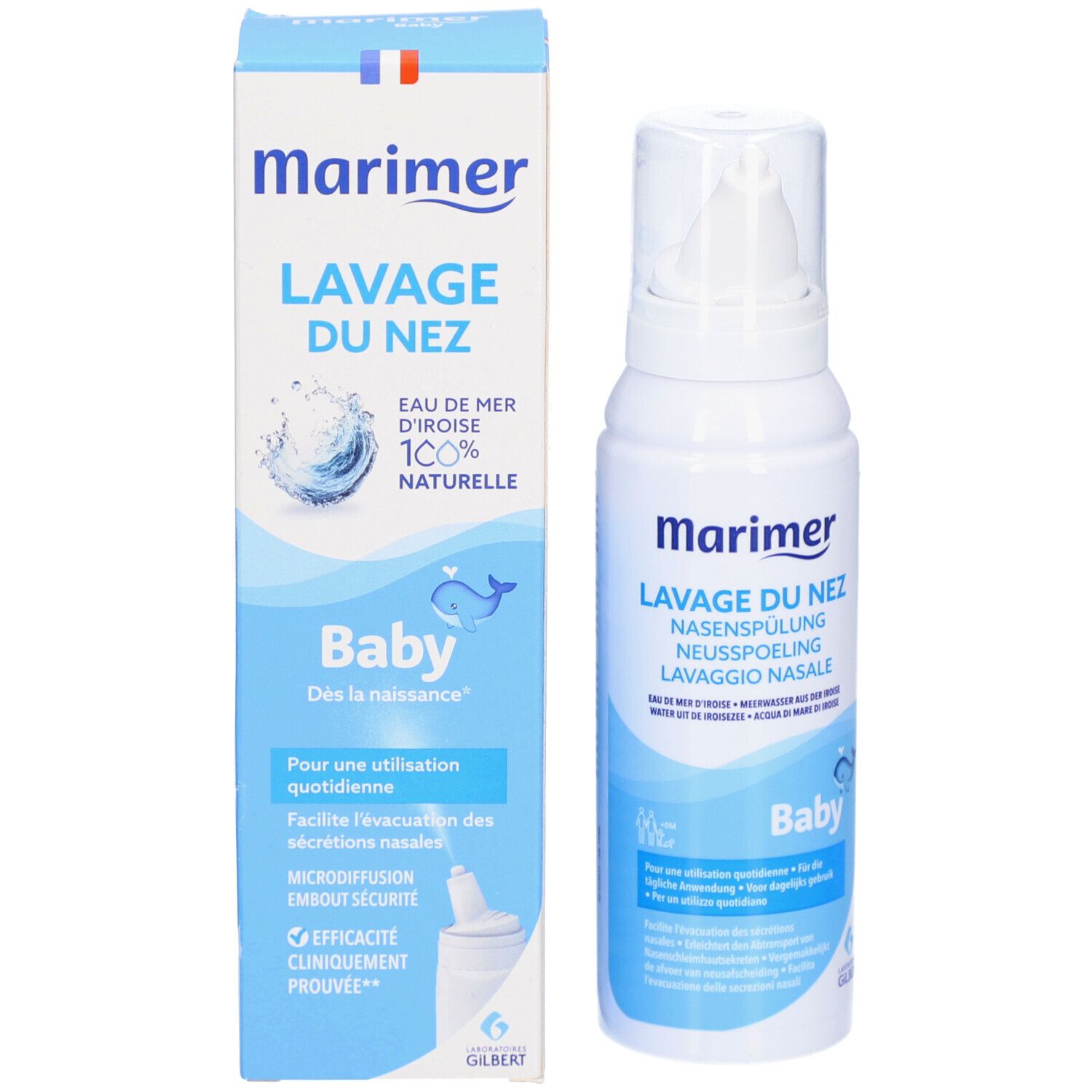 Laboratoires Gilbert & Marmier Baby Meerwasser Nasenspray isotonisch