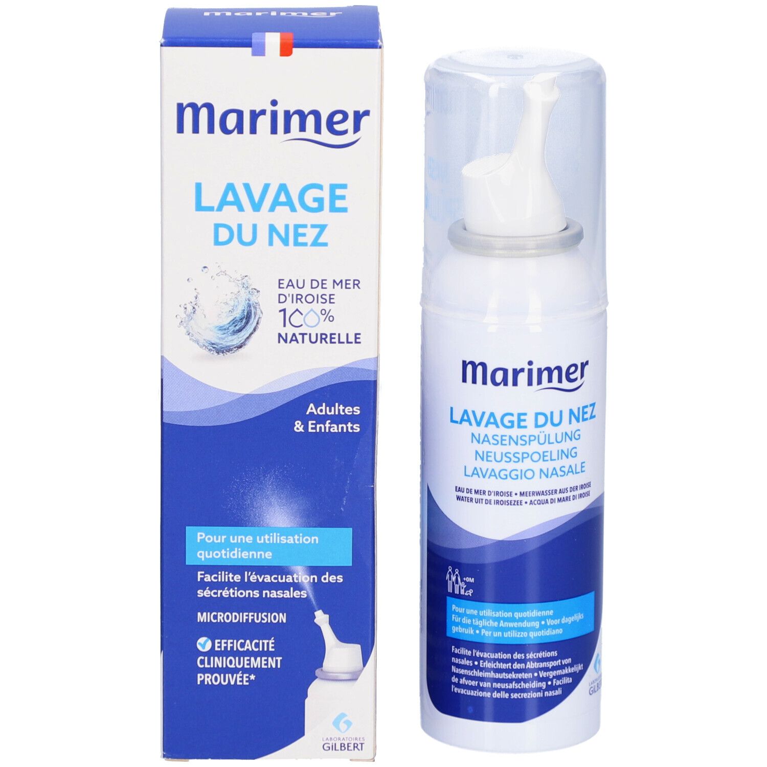 Laboratoires Gilbert & Marimer Meerwasser Nasenspray isotonisch