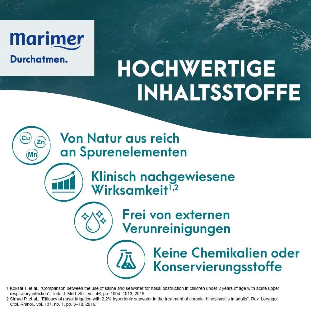 Infografik. Hochwertige Inhaltsstoffe. Klinisch nachgewiesene Wirksamkeit. Frei von Verunreinigungen. Keine Chemikalien.