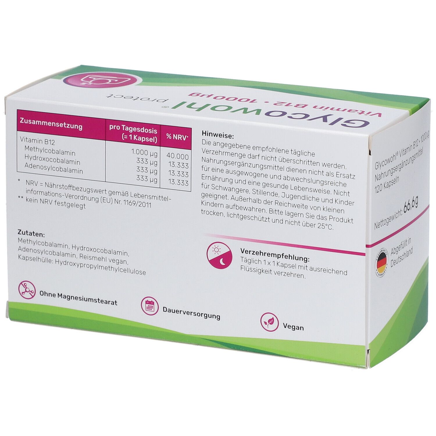 glycowohl protect vitamin b complete
