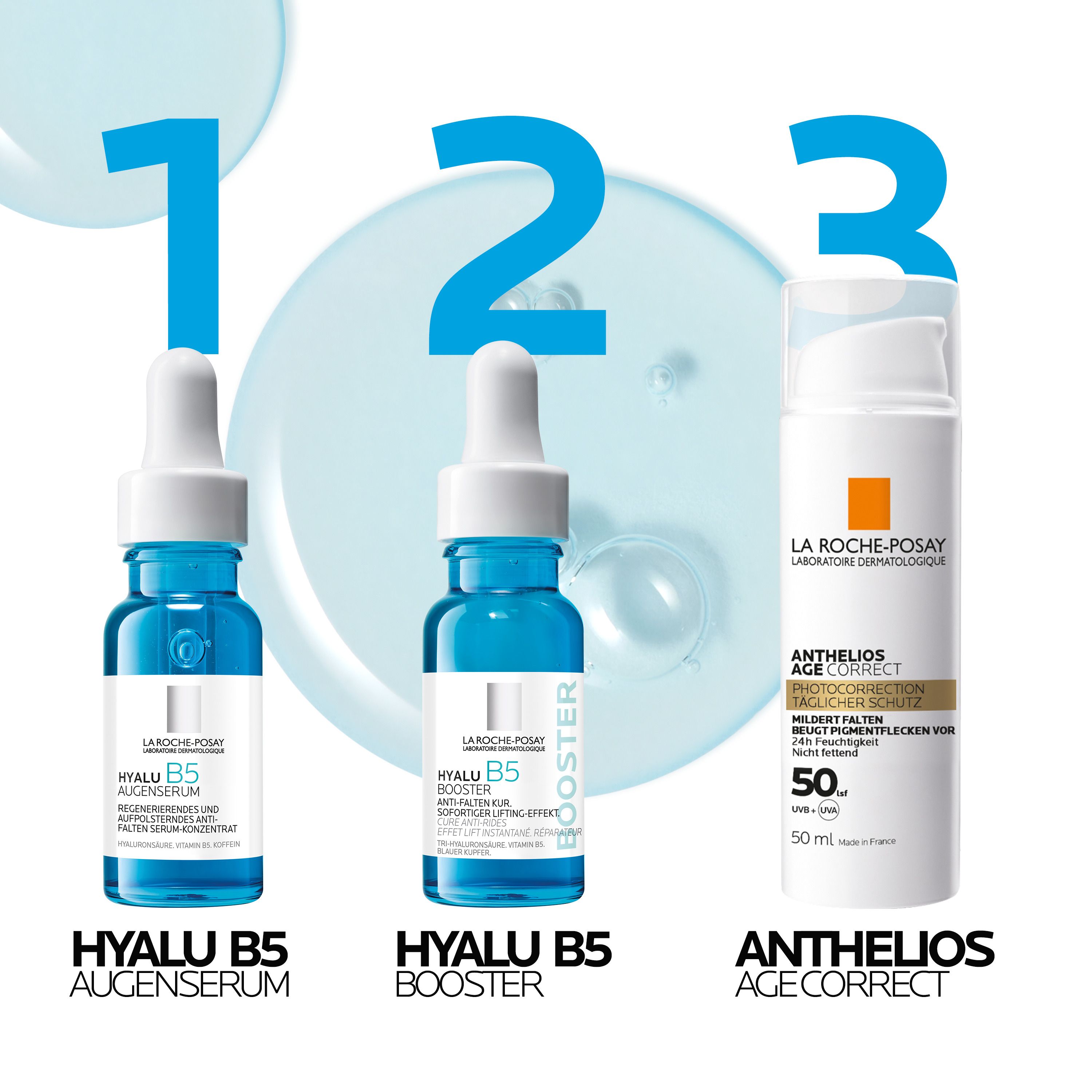 La Roche Posay Hyalu B5 Booster: Hochkonzentrierte Anti-Falten-Serum mit sofortigem Lifting-Effekt