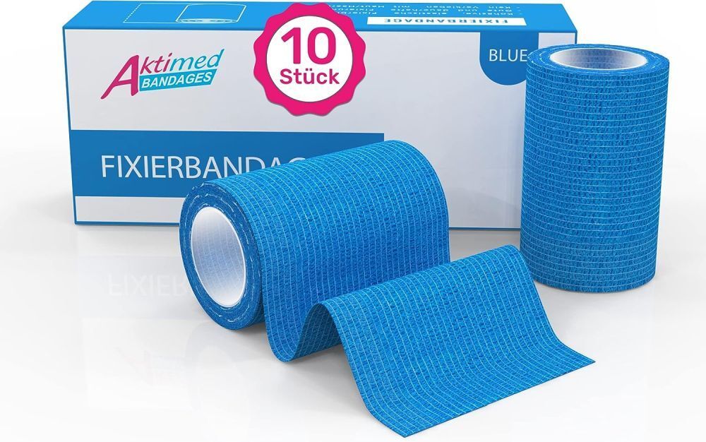 Aktimed Bandage royalblau 10er Packung