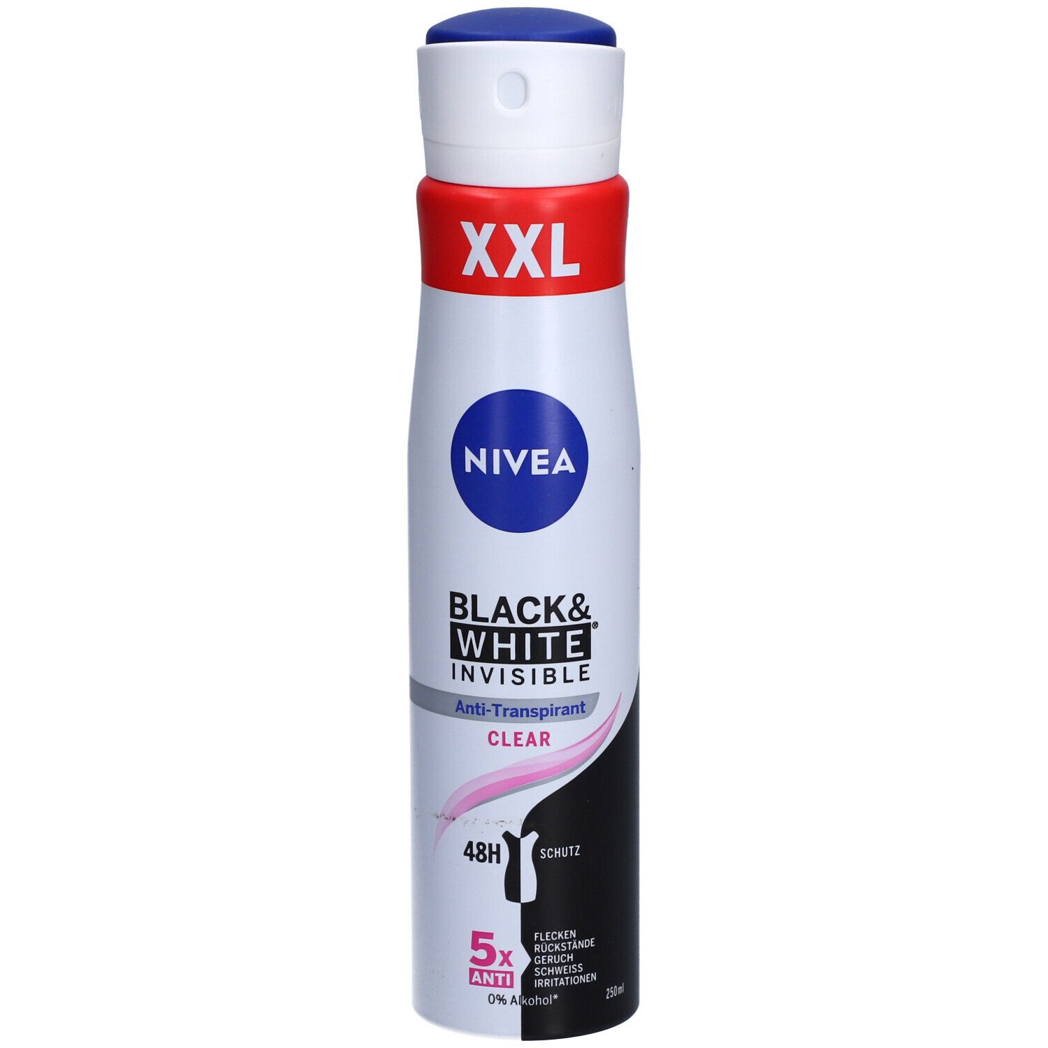 NIVEA Deo Black & White Invisible Clear