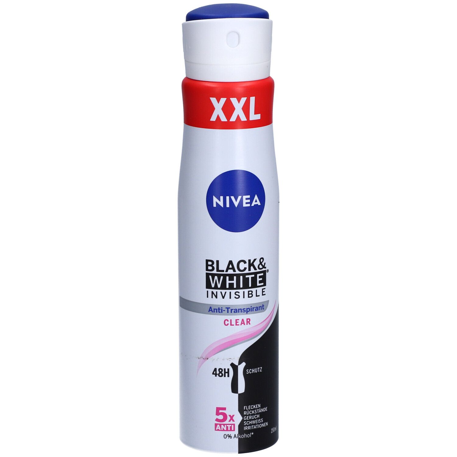 NIVEA Deo Black & White Invisible Clear