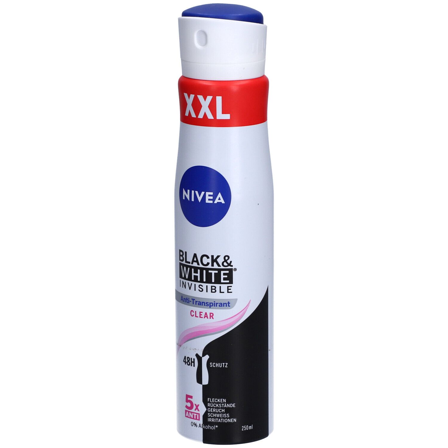 NIVEA Deo Black & White Invisible Clear