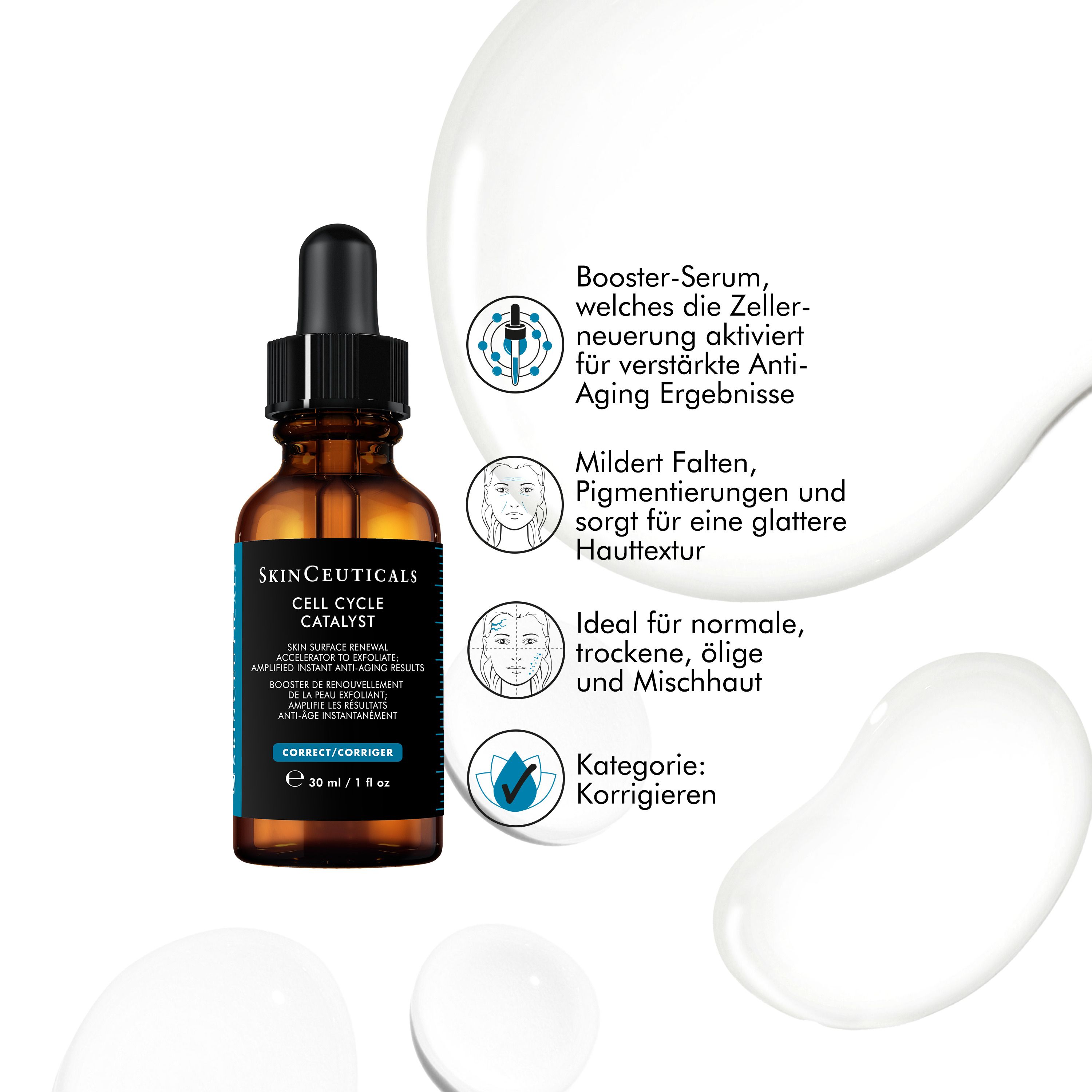 SkinCeuticals Cell Cycle Catalyst: Anti-Aging-Serum mit Peeling-Effekt für eine beschleunigte Hauterneuerung