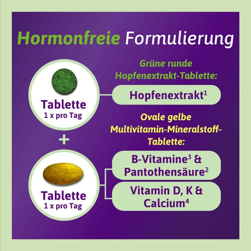 Femibion® Menopause Plus, hormonfreie Formulierung - Jetzt 10% mit Code "Fem10" sparen*