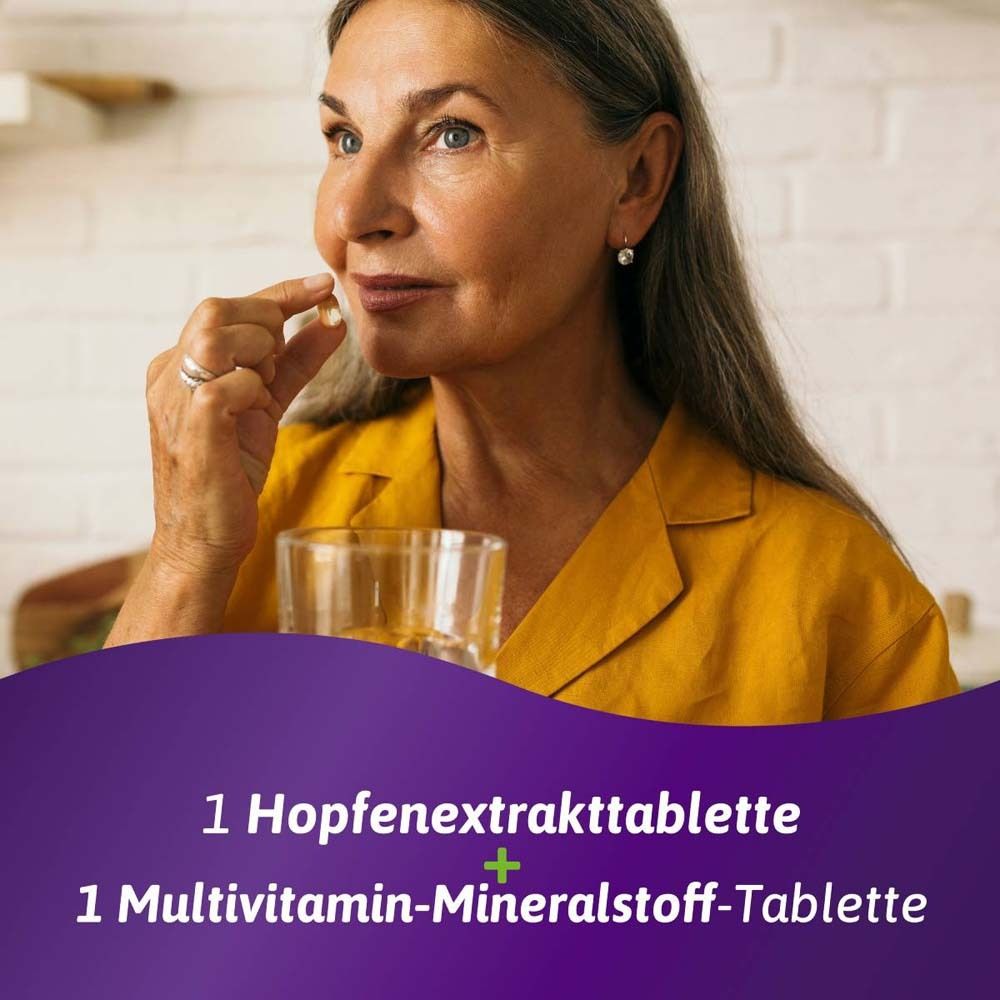 Femibion® Menopause Plus, hormonfreie Formulierung - Jetzt 10% mit Code "Fem10" sparen*