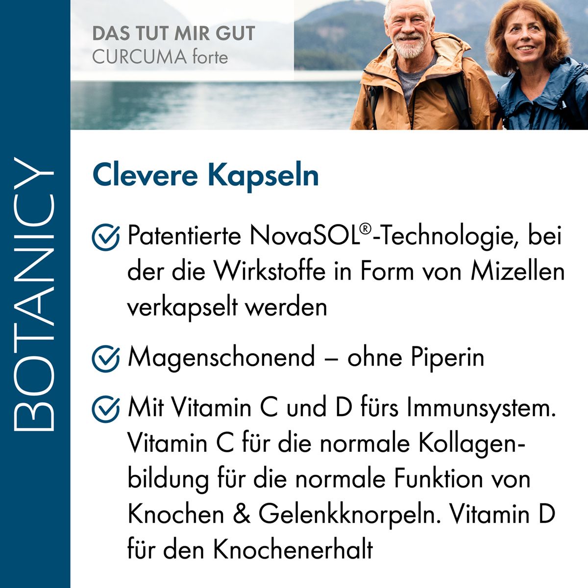 Textabschnitt mit Informationen zu den Kapseln. Enthält Informationen zu Inhaltsstoffen.