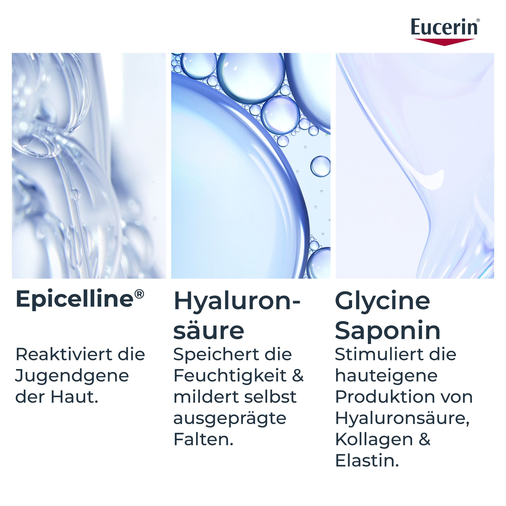 Eucerin® Hyaluron-Filler Epigenetic Serum – Anti-Age Serum für jünger aussehende Haut