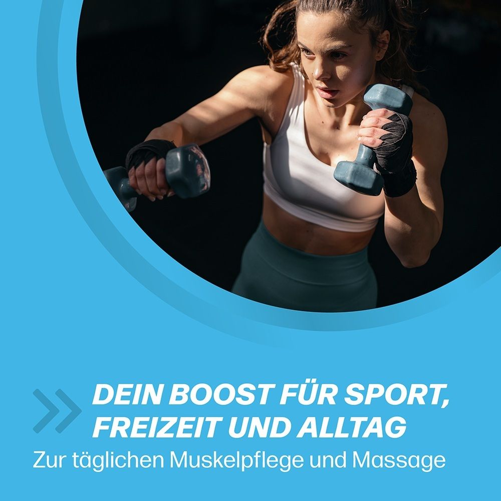 Grafik mit Phyto 4 Komplex und Inhaltsstoffen: Arnika, Ringelblume.