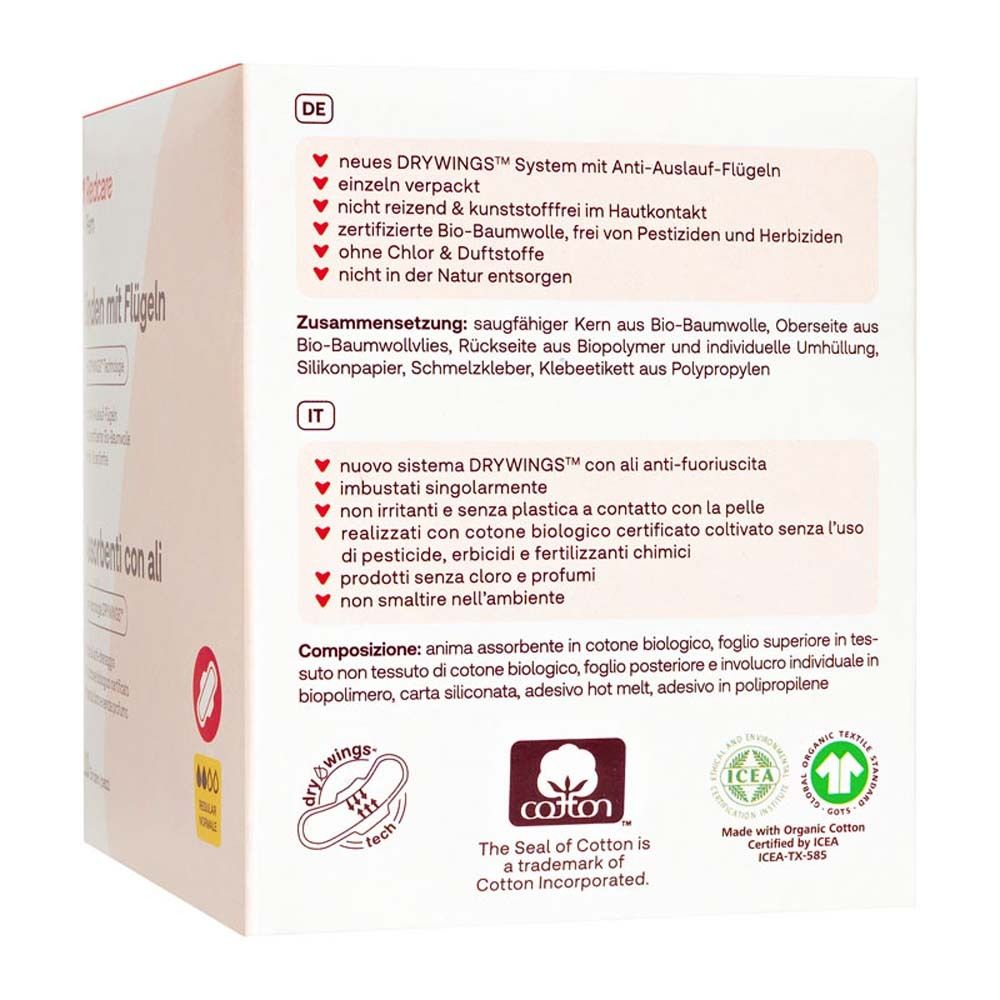 Redcare Fem Binden mit Flügeln