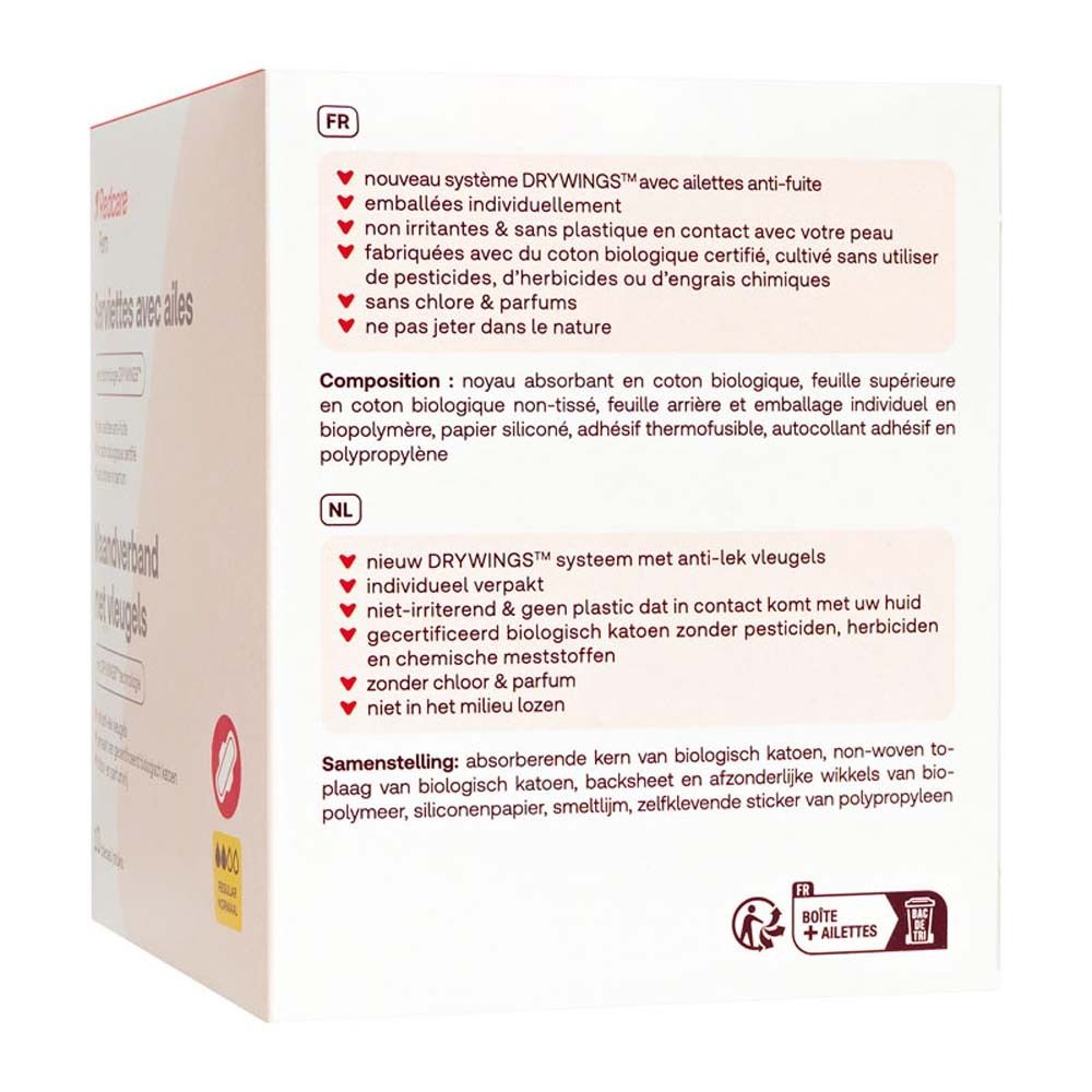 Redcare Fem Binden mit Flügeln