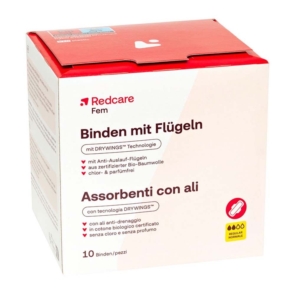 Redcare Fem Binden mit Flügeln