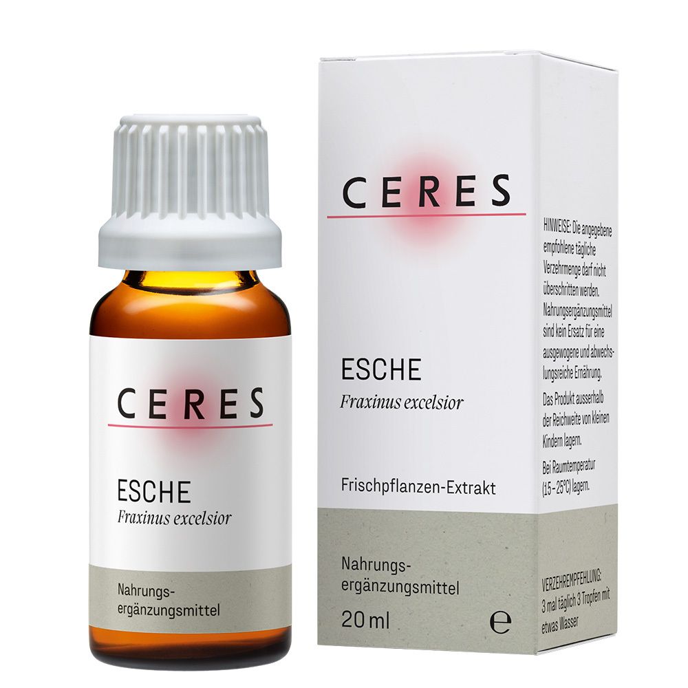 CERES Esche Fraxinus excelsior Extrakt Tropfen