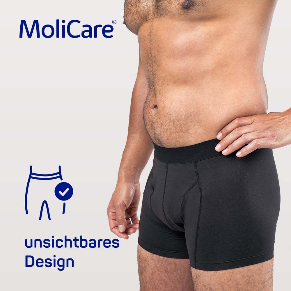 Waschbare Inkontinenzhose MoliCare® MEN Absorbent underwear Größe L + 5 X-Change Pads