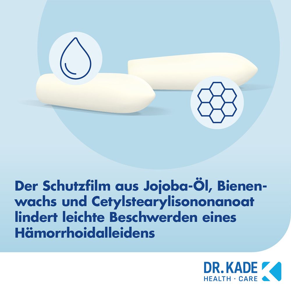 Posterisan protect: Schutzfilm aus Jojobaöl, Bienenwachs lindert Hämorrhoiden.