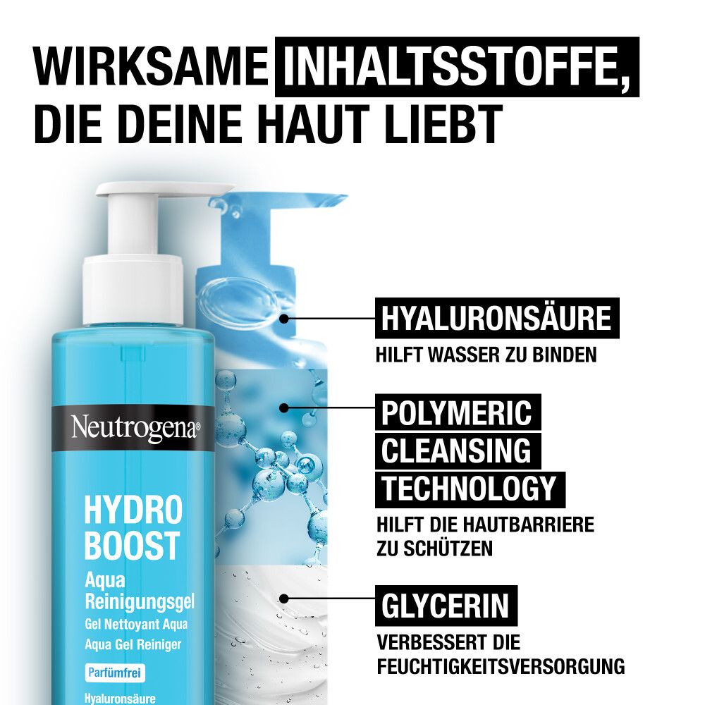 Neutrogena Hydro Boost Aqua Reinigungsgel Parfümfrei