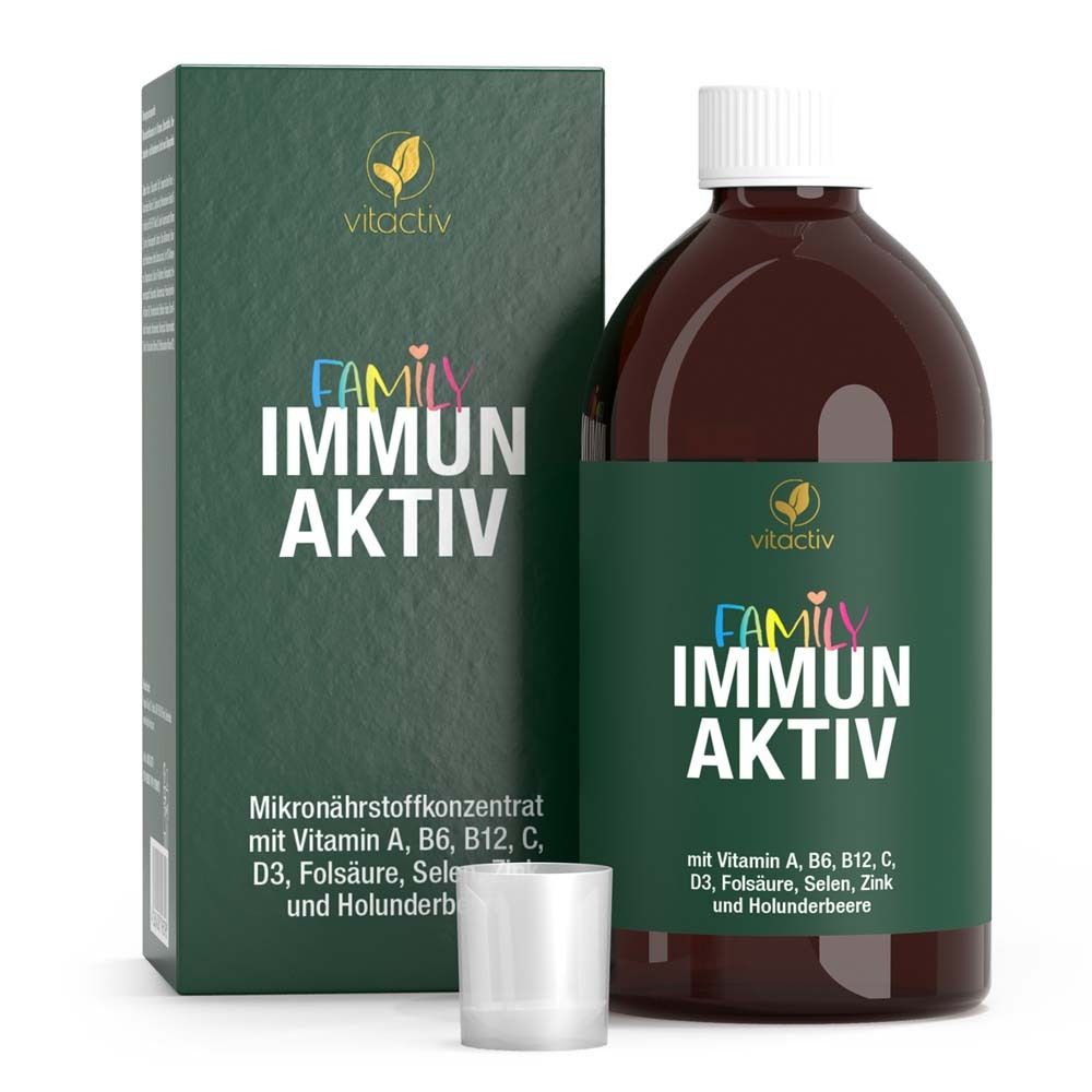 Vitactiv FAMILY IMMUN AKTIV Mikronährstoffkonzentrat