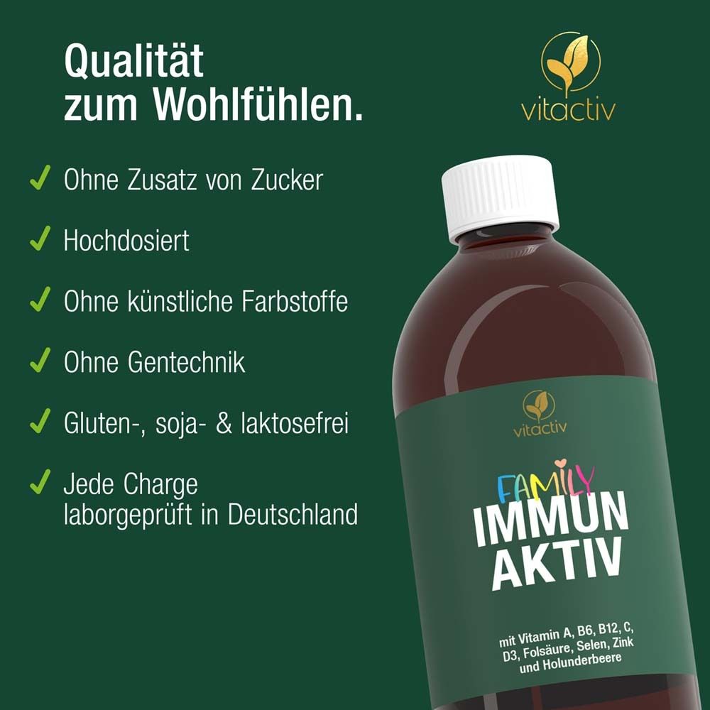 Vitactiv FAMILY IMMUN AKTIV Mikronährstoffkonzentrat