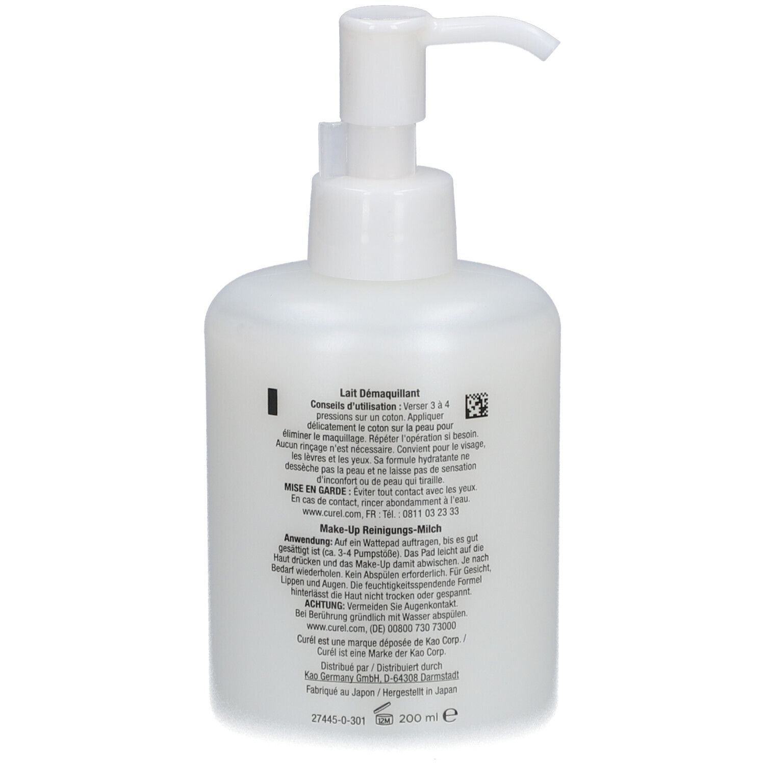 Curél® Make-up Reinigungs-Milch